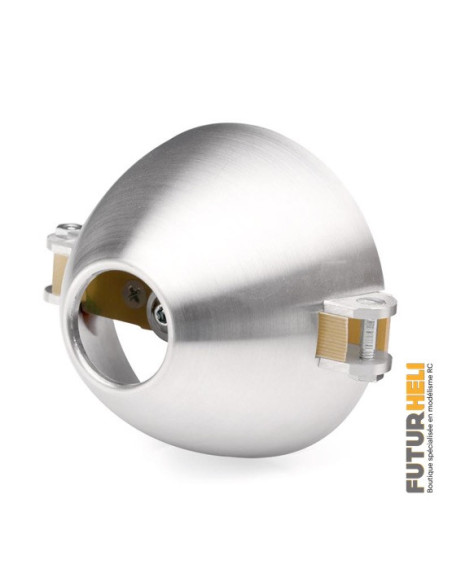 Cone planeur ventilé Alu 62mm pour arbre de 5 ou 6 mm