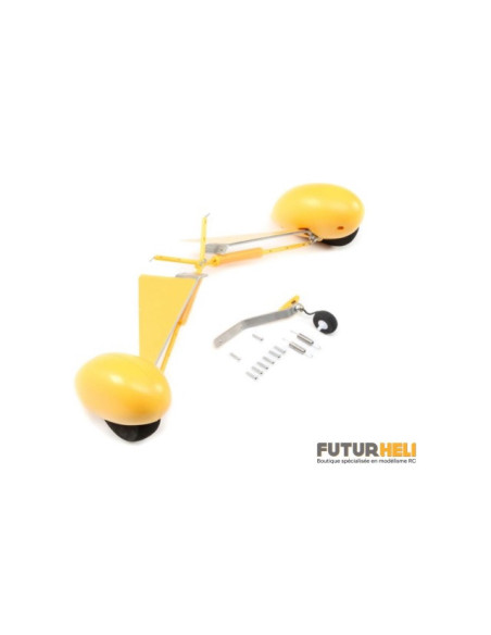 Train d'aterrissage + rouez Clipped wing Cub E-flite EFL5162