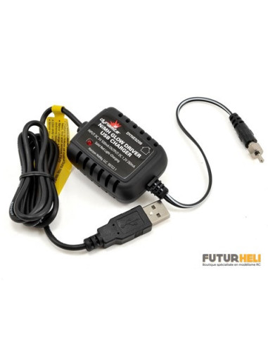 Chauffe Bougie / voltmètre Nimh + chargeur USB Dynamite DYNE0200