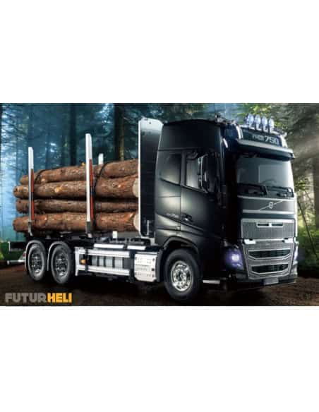 Tamiya Volvo FH16 Globetrotter 750 (6x4 grumier) 6x4 ref 56360