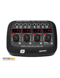 Chargeur lipo micro 4 ports AC/DC Spektrum SPMXC1040I