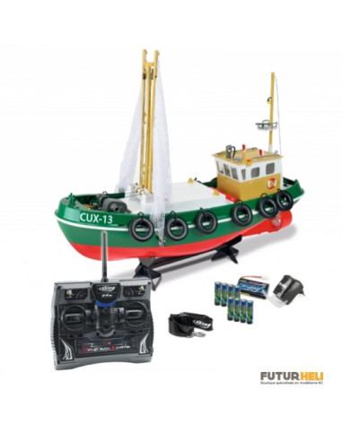 Bateau de pêche CUX-13 + Radio (complet) 108014