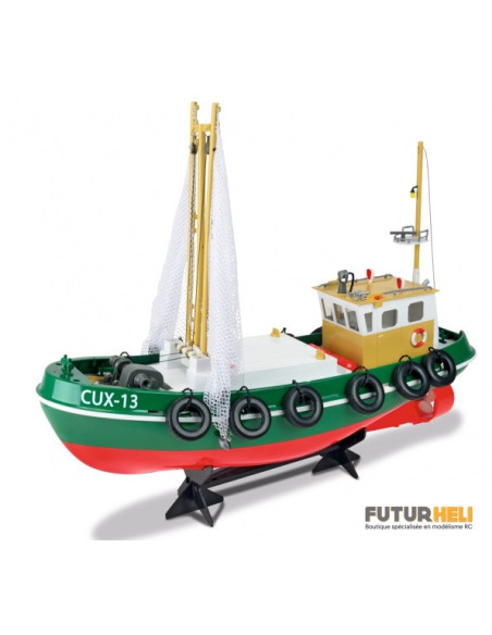 Bateau de pêche CUX-13 + Radio (complet) 108014