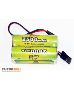 Accu Nimh 2500 Mah 4.8 v Futaba