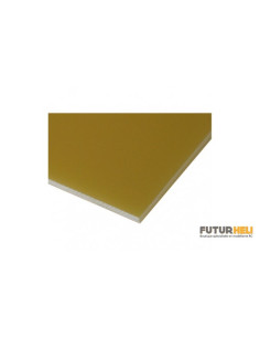 Plaque fibre de verre 350x150mm ep 0,5mm