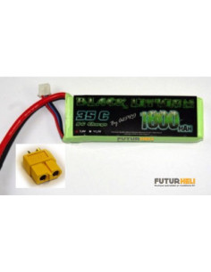 Lipo 1800 mAh 2S 7,4v 35C Black Lithium