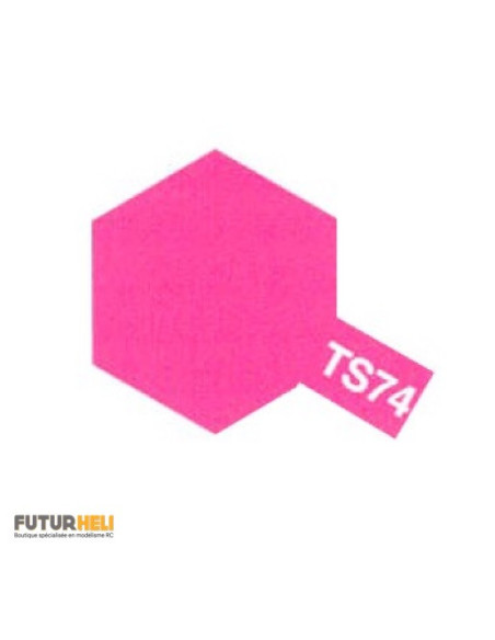 TS74 Rouge translucide 100 ml Tamiya 85074