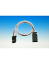 Rallonge 10cm OR Futaba 0.10mm²