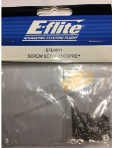 V-22 osprey Set de vis E-flite EFL9611