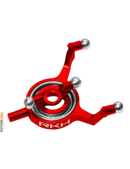 Plateau cyclique alu rouge blade 70S option Rakonheli