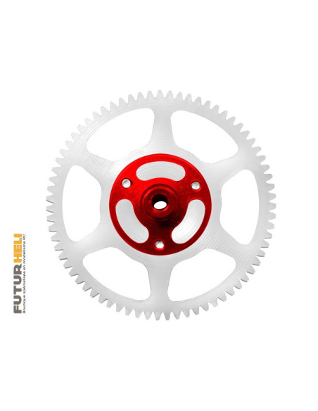 Couronne principale complète rouge Blade 70S Option Rakonheli