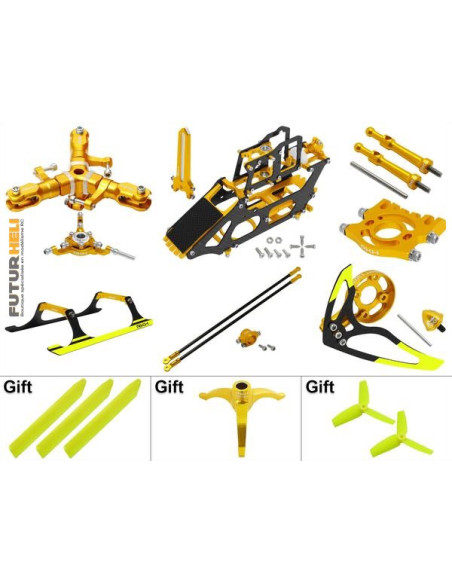Blade 130S Super combo Jaune option Rakonheli
