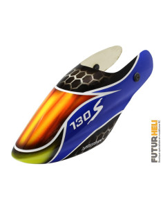 Cabine fibre standard blade 130S peinte 02 Rakonheli