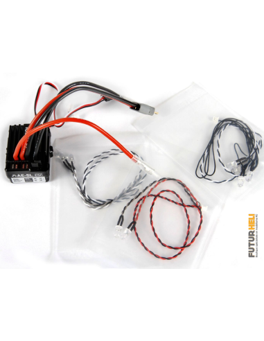 Axial Controleur AE-5L équipé eclairage Led AX31480