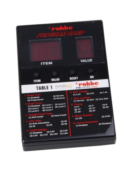 RO-Control Pro Carte de programmation Robbe 8720