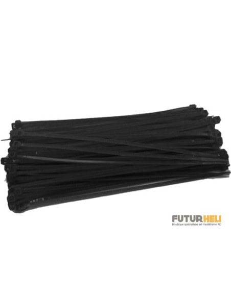 Colliers nylon vert 3x150mm 20 pièces Robbe