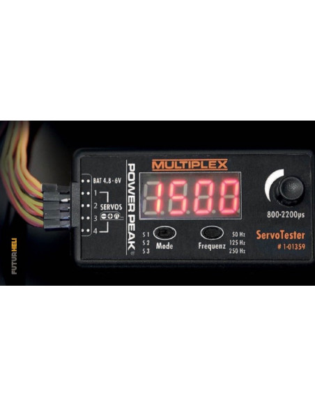 testeur servo Pro power peak Servo Multiplex 1-01359