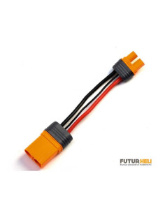 Adaptateur IC5 vers IC3 long 100mm 10AWG Spektrum SPMXCA507