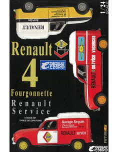 Ebbro R4 Fourgonnette Renault Service 2