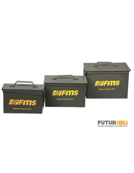 Boite protection Lipo Acier medium FMS