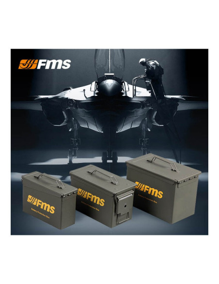 Boite protection Lipo Acier medium FMS