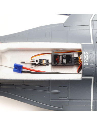 Jet F16 Falcon BNF Basic AS3X & Safe E-flite EFL9850