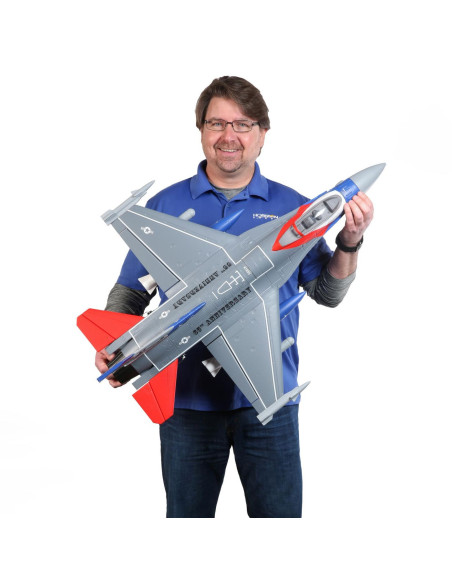 Jet F16 Falcon BNF Basic AS3X & Safe E-flite EFL9850