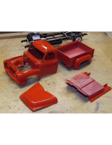 Bombe peinture TS49 rouge  brillant Tamiya 85049