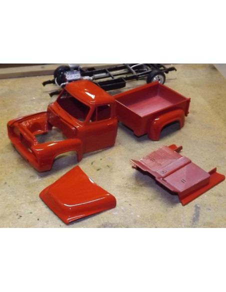 Bombe peinture TS49 rouge  brillant Tamiya 85049