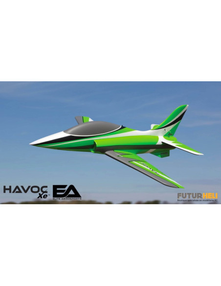 Havoc turbine 80mm sport Jet BNF AS3X + Safe E-flite EFL7550