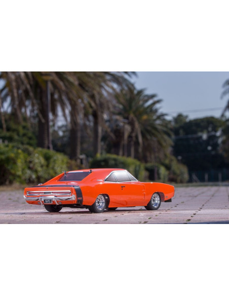 Kyosho Dodge Charger 1970 Orange 1/10eme + Radio