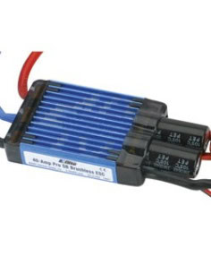 40-Amp Pro Switch-Mode BEC Brushless ESC / E-flite