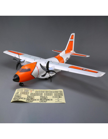 EC1500 Transal Bi-moteurs (env 1,5m) BNF AS3X/Safe E-flite EFL5750