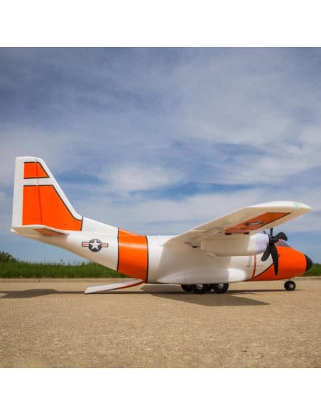 EC1500 Transal Bi-moteurs (env 1,5m) BNF AS3X/Safe E-flite EFL5750