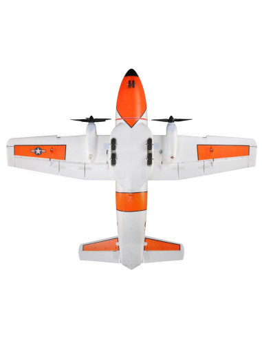 EC1500 Transal Bi-moteurs (env 1,5m) BNF AS3X/Safe E-flite EFL5750