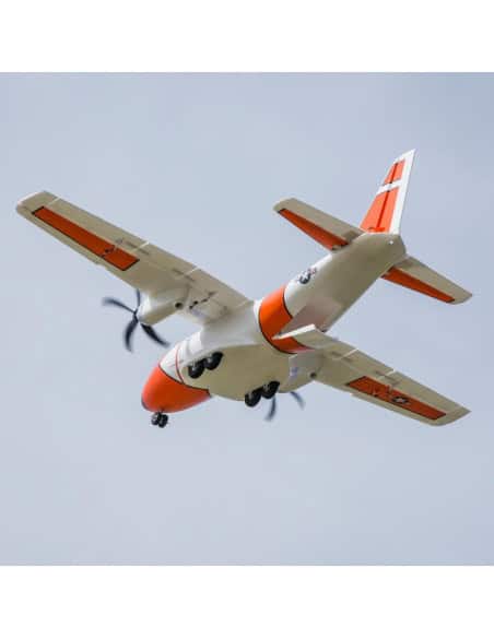 EC1500 Transal Bi-moteurs (env 1,5m) BNF AS3X/Safe E-flite EFL5750