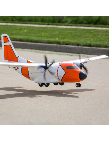 EC1500 Transal Bi-moteurs (env 1,5m) BNF AS3X/Safe E-flite EFL5750