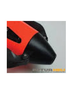 Cone planeur 38mm noir aluminium pour axe 5mm Robbe