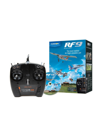 Simulateur RF9 + Radio RealFlight RFL1100