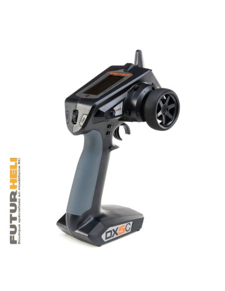 DX5C radio volant 5voies DSMR +Récepteur SR415 Spektrum SPM5100