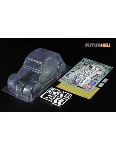 Tamiya Carrosserie 2cv Rally ref 51617