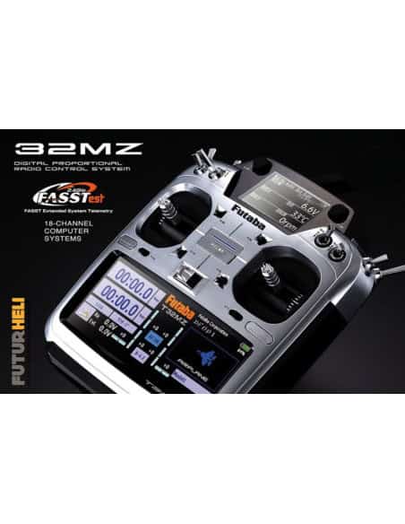Futaba T32MZ double écran Fasstest +R7014SB