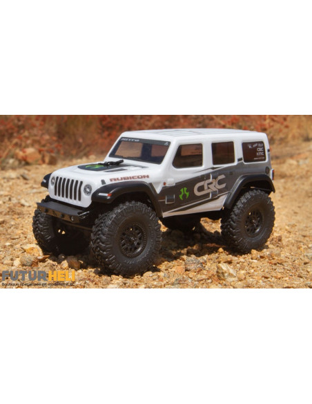 Axial Jeep wrangler 2019 SCX24 4wd Complet Blanche AXI00002T1