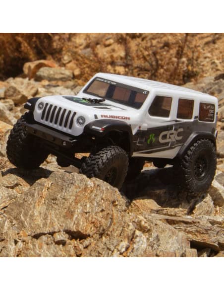 Axial Jeep wrangler 2019 SCX24 4wd Complet Blanche AXI00002T1