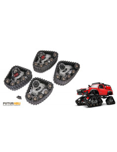 Traxxas Kit chenilles (x4) Traxx 8880