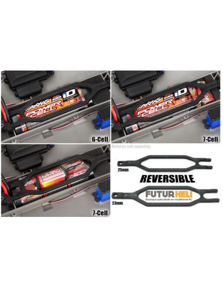 Traxxas Slash bleu 1/10 eme  4x2 RTR complet