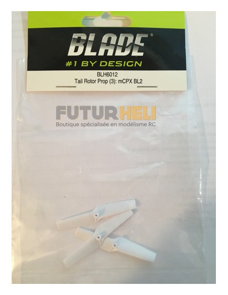 Blade MCPX BL2 helice de queue (x3) BLH6012