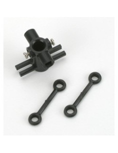 EFLH2217 Lower Rotor Head & Linkage Set: BMCX/2/T,FHX,MH-35 -E-flite