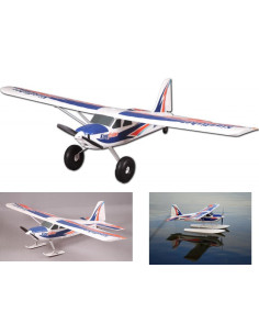 AVion Kingfisher PNP (env 1400mm)+flotteurs+skis FMS103F