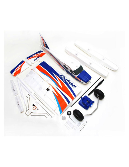 AVion Kingfisher PNP (env 1400mm)+flotteurs+skis FMS103F